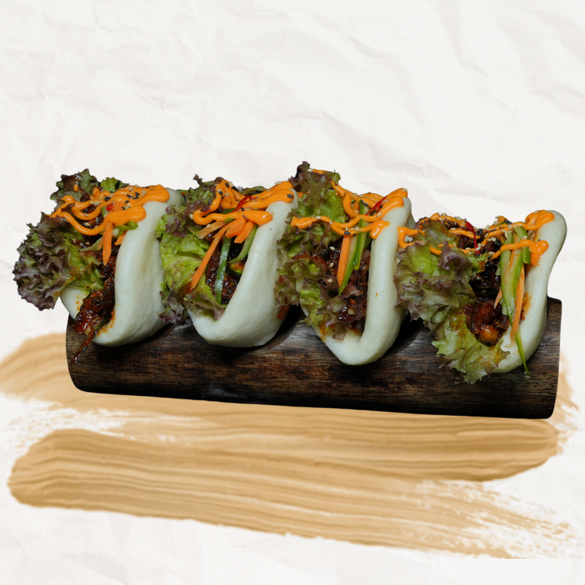 Aberjein and Mushroom Bao